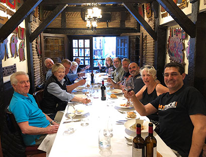 Ankunft in Madrid – Sicherheitseinweisung -Welcome-Dinner