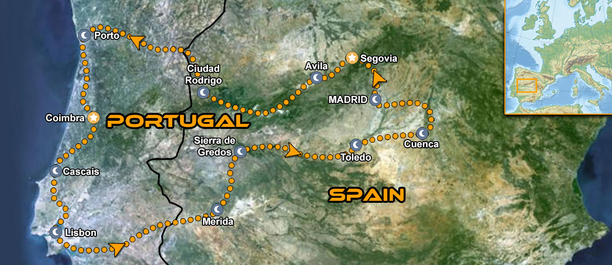 motorrad tour portugal