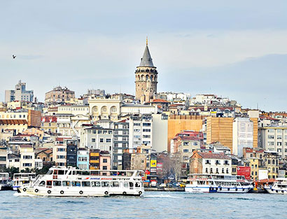 Chegada a Istambul. Noite em Istambul.